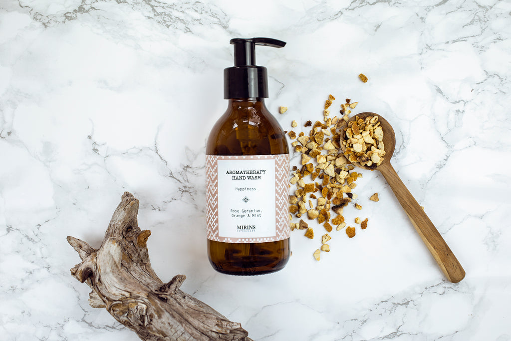 Hand Wash - Happiness - Rose Geranium, Orange & Mint