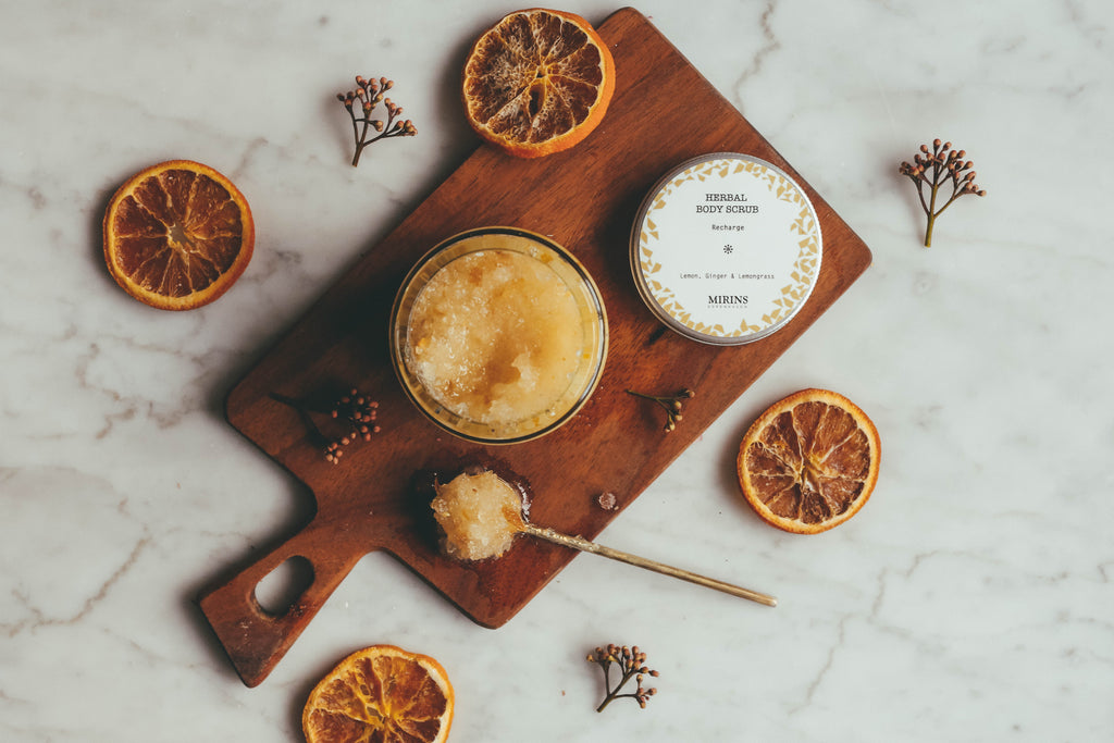 Body Scrub - Recharge - Lemon, Ginger & Lemongrass