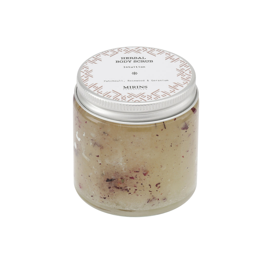 Body Scrub - Intuition - Patchouli, Rosewood & Geranium