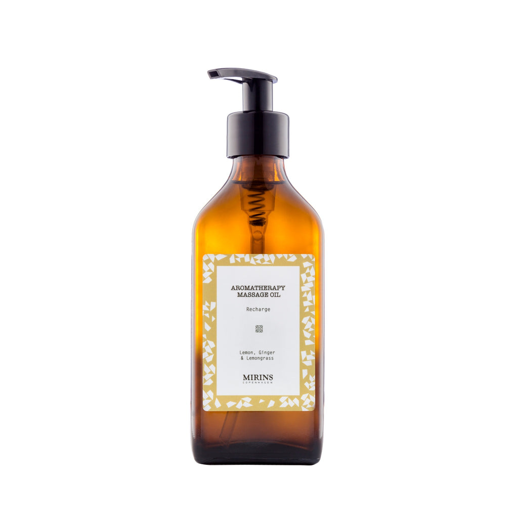 Massage Oil - Recharge - Lemon, Ginger & Lemongrass