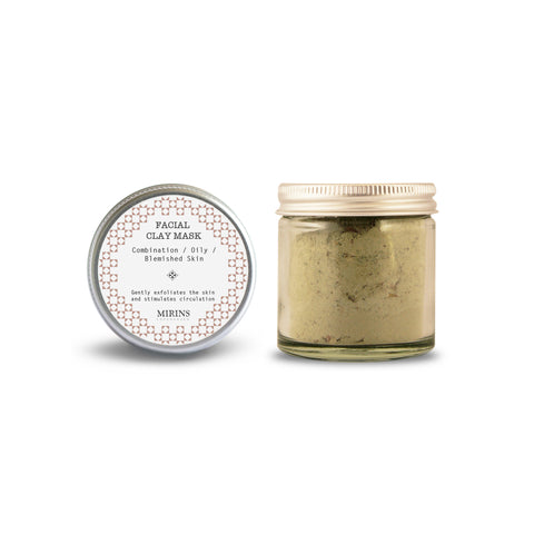 Facial Clay Mask - Combination / Oily / Blemished Skin
